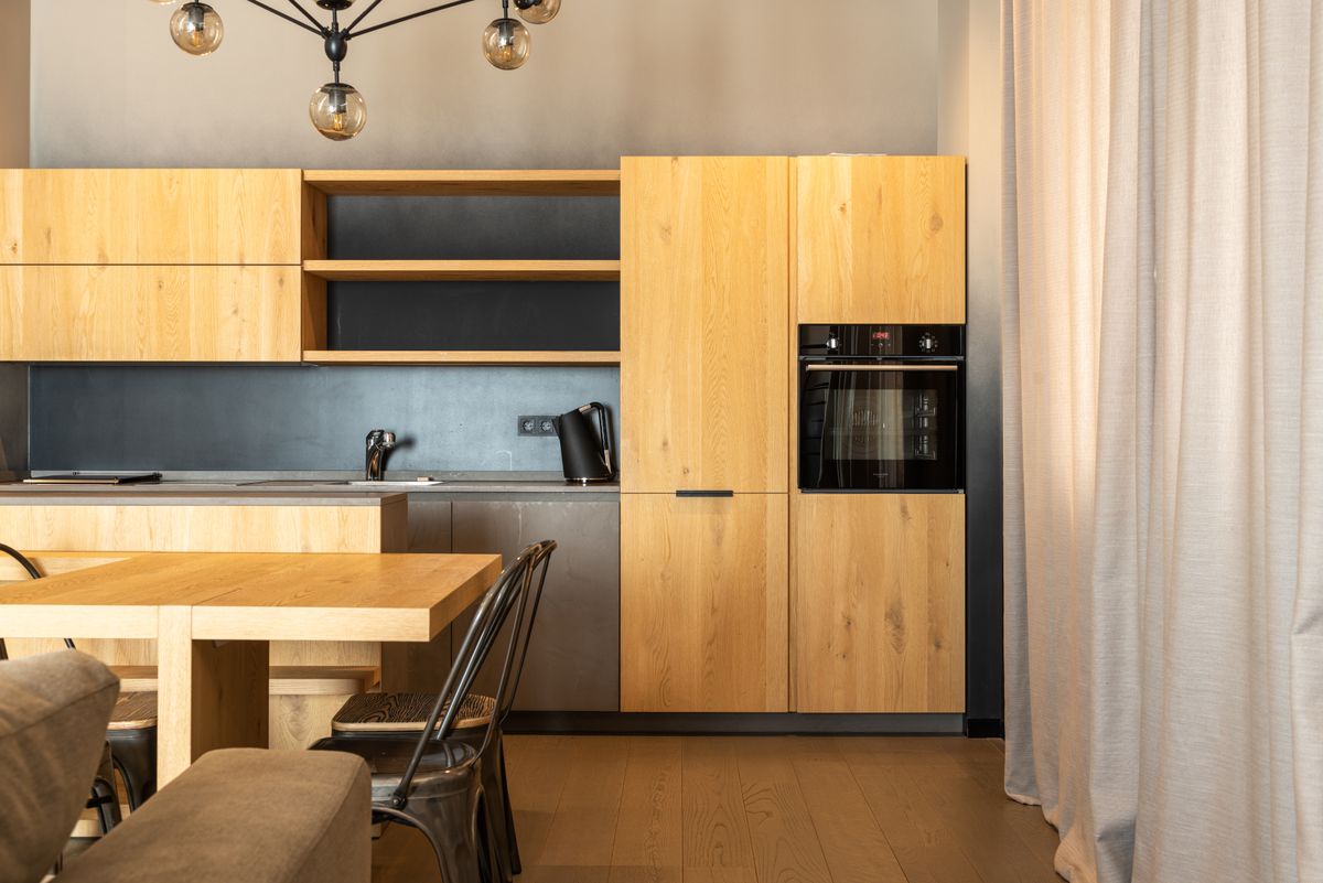 Updated modern condo kitchen